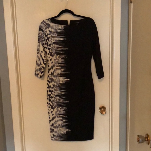Bodycon animal print dress - Picture 1 of 5